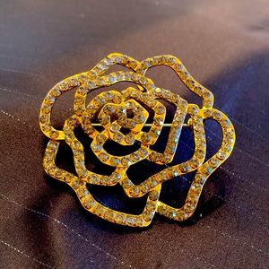 Beautiful rhinestone brooch